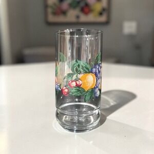 Oneida‎ Orchard 16oz Tumbler, Vintage Cooler Glass, Replacement Drinkware
